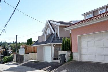 3 Densité - Logement transformé dans le cadre du programme laneway housing à Vancouver