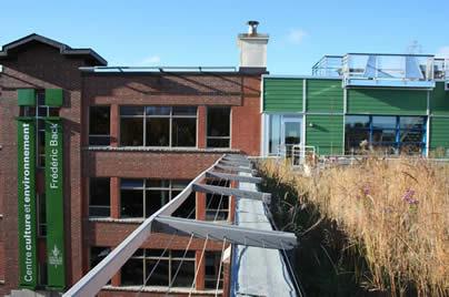 Centre culture et environnement Frédéric Back in Quebec City, an example of sustainable building reconversion. Source: CCEFB